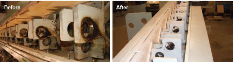 Tufting machine guage