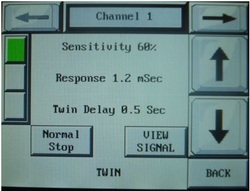 TMMS Sensativity settings